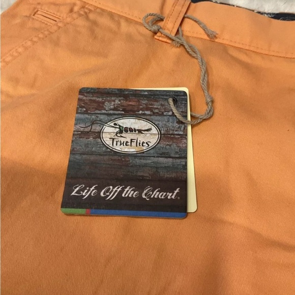 True Flies Mens Manasota Shorts Life Off The Chart  Hibiscus II Size 42 NWT - Picture 12 of 13